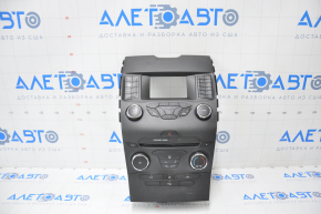 Ford Edge 15-16 manual radio and climate control panel, worn overlay