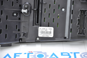 Ford Edge 15-16 manual radio and climate control panel, worn overlay