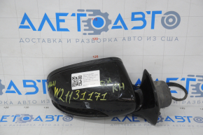 Right side mirror Mercedes W211 rest - 9+4 pins, for turn signal, without mirror element, broken mount at the base
