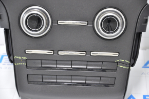 Lincoln MKC 15 climate and monitor control panel - broken cover, peeling chrome on buttons