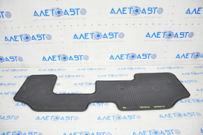 Set of interior mats VW Atlas 18-25 black rubber, for 3 rows