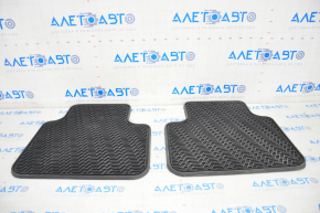 Set of interior mats VW Atlas 18-25 black rubber, for 3 rows