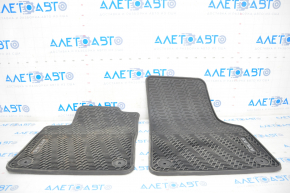Set of interior mats VW Atlas 18-25 black rubber, for 3 rows