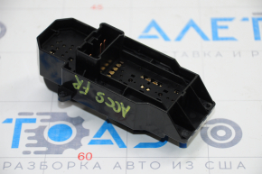 Front right window lift control Honda Accord 13-17 black, manual