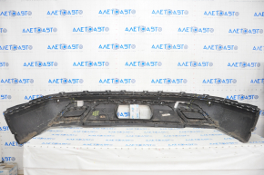 VW Atlas 18-23 rear bumper lip for parking sensors, crack structure, broken fastener, dented
