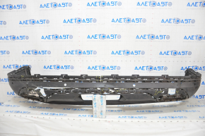 VW Atlas 18-23 rear bumper lip for parking sensors, crack structure, broken fastener, dented