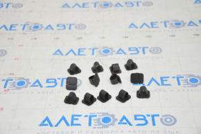 VW Atlas 18-20 pre-restoration hood insulation clips incomplete