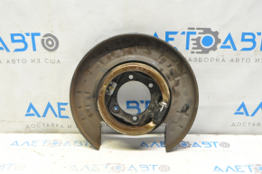 Rear left brake disc cover Hyundai Sonata 15-19 with parking brake mechanism
