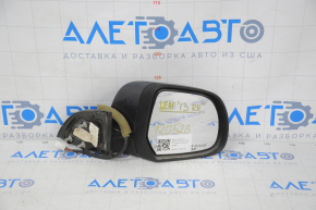 Side mirror right complete Nissan Leaf 13-17 5 pins, heated, graphite