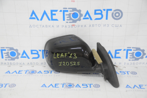 Side mirror right complete Nissan Leaf 13-17 5 pins, heated, black