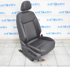 Passenger seat VW Atlas 18-18 with airbag, electric, heated, leather, black