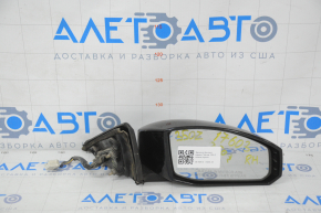 Nissan 350z 5-pin right side mirror assembly, black