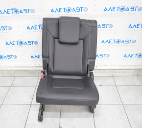 Rear row of seats left 3rd row VW Atlas 18-20 leather, black
