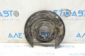 Rear right brake disc cover Hyundai Sonata 15-19 with parking brake mechanism