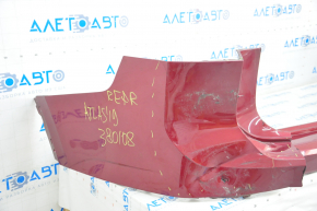 Bare rear bumper VW Atlas 18-20 red, torn, broken, dented