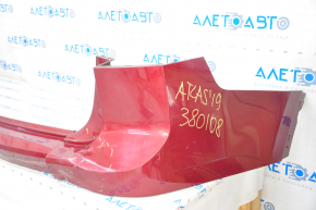 Bare rear bumper VW Atlas 18-20 red, torn, broken, dented