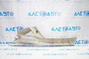 Front pillar trim upper right Ford Fiesta 11-19 gray, type 1 break crepe, scratch