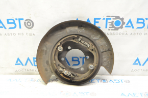 Rear right brake disc cover Infiniti Q50 14-20 with parking brake mechanism