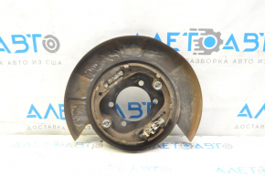 Rear left brake disc cover Infiniti Q50 14-20 with parking brake mechanism