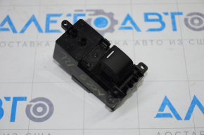 Rear left window lift control Honda Accord 13-17 black, manual, with backlight
