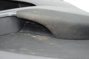 Door trim card rear left Mazda CX-5 13-15 black with black insert cloth, armrest leather, scratches, for dry cleaning