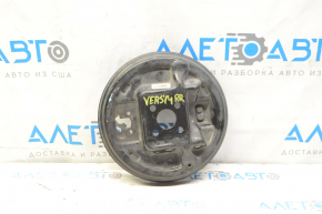 Rear right brake disc cover Nissan Versa 12-19 usa, under drum