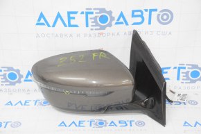 Side mirror right complete Nissan Murano z52 15-16 5 pins, turn signal, brown, chip