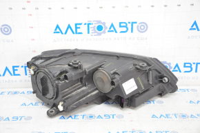 Headlight front left VW Jetta 11-16 bare USA halogen, scratch