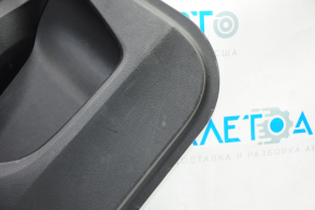 Door trim card rear left Honda Accord 13-15 black with black insert cloth, armrest cloth, rubbed