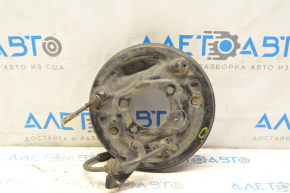 Rear left brake disc cover Ford Focus mk3 11-18 for drums, with parking brake mechanism