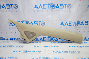 Front pillar trim right Lexus RX300 RX330 RX350 RX400h 04-09 beige, dry-cleanable, rubbed