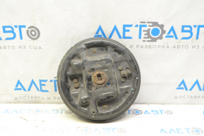 Rear left brake disc cover Nissan Versa Note 13-19 for drum, with parking brake mechanism