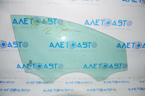 Glass of the front right door Ford Focus mk3 15-18 rest, scratches