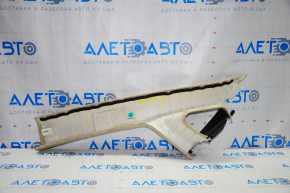 Front pillar trim upper right Lexus RX350 RX450h 10-13 beige, for dry cleaning