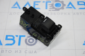 Rear right window lift control Honda Accord 13-17 black, manual, with backlight