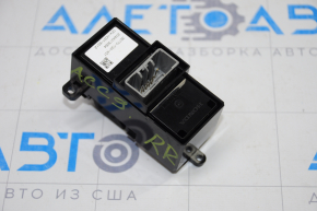 Rear right window lift control Honda Accord 13-17 black, manual, with backlight