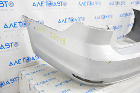 Rear bumper bare VW Jetta 15-18 USA silver, scratches