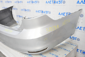 Rear bumper bare VW Jetta 15-18 USA silver, scratches