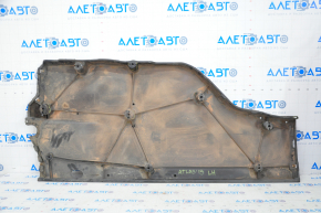 Left underbody protection VW Atlas 18-25 dented fasteners, tear