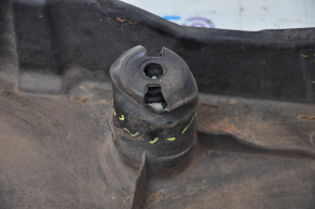 Left underbody protection VW Atlas 18-25 dented fasteners, tear