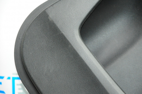 Door trim card rear right Honda Accord 13-15 black with black insert cloth, armrest cloth, scratches, for dry cleaning