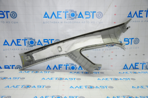 Front pillar trim upper right Toyota Prius V 12-16 gray, for dry cleaning