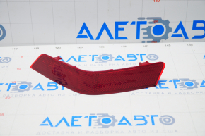 Reflector rear bumper left Nissan Rogue 17-20 TYC