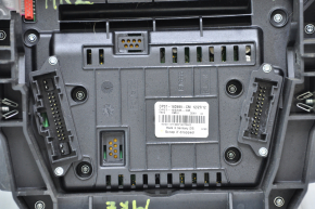 Multimedia and climate control Lincoln MKZ 13-16 worn overlay, no chrome moldings, paint blistered