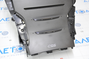 Multimedia and climate control Lincoln MKZ 13-16 worn overlay, no chrome moldings, paint blistered