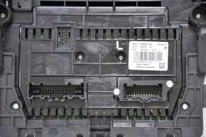 Lincoln MKX 16 Monitor and Climate Control Panel - Broken Fastener, Scratch on Trim