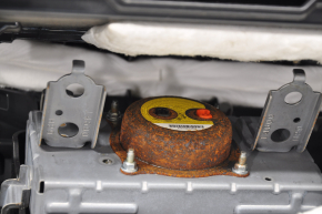 Torpedo front panel with AIRBAG Lexus ES300h ES350 13-18 black with glove compartment, rusty pyropatron