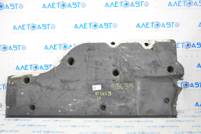 Left underbody protection VW Atlas 18-25 dented fasteners, tear