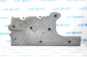 Right underbody protection VW Atlas 18-25 dented, tears, dented fasteners