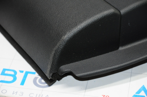Door trim card rear right Mitsubishi Outlander 14-20 black with black insert leather, scratches